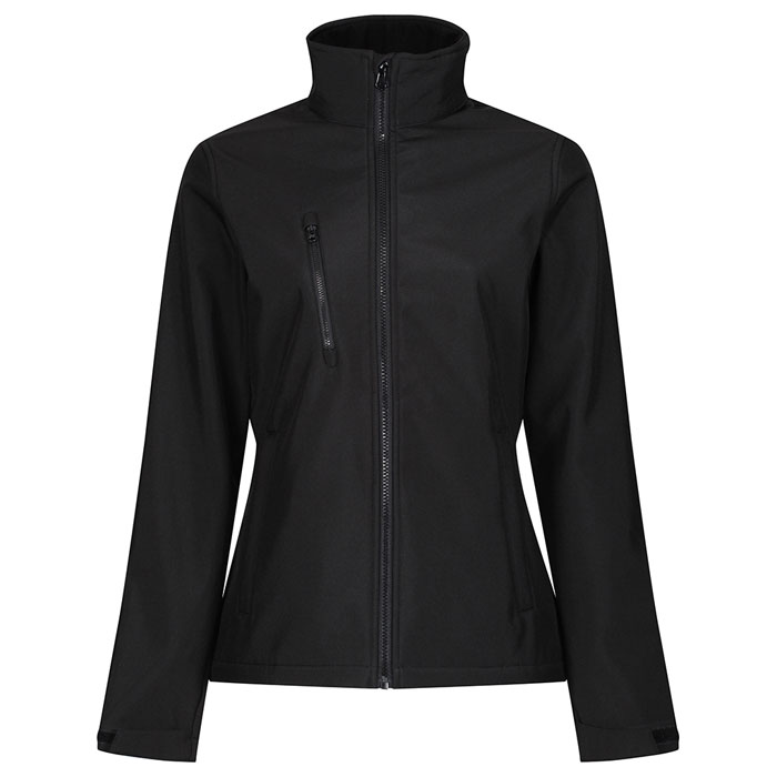 CIVIL ENG. & CONSTRUCTION ACADEMY LADIES REGATTA SOFTSHELL JACKET BLACK 10